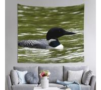 Decoration Tapestry Wall Hanging For Bedroom, Loon Nature Birds, 152x130cm Dorm Decor, Lightweight Easy Hang Wall Art For Living Room, Aesthetic Tapestries For Outdoor, Ceiling, Doorway, Camping