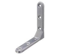 Decoration Wall Bracket Isosceles Shape 103 x 103 x 21 mm / 10 STK. aluminiumgrau