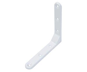 Decoration Wall Bracket Isosceles Shape 130 x 130 x 21 mm / 10 STK. White