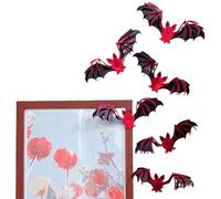 Decoration | Wall Decoration Halloween Sticker Decoration Film | 12 Pieces Waterproof Stickers Home Decoration for Haunted House Living Room Fireplace Bedroom Indoor Outdoor
