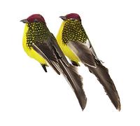 Decoration Wedding Foam 2PCS Artificial Mini Garden Birds Patio & Garden 061503