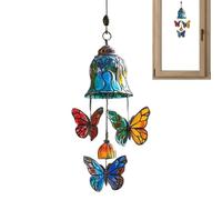 Decoration with Music Box A | Weather Resistant Relax - Butterfly Music Box Decoration | For Garden Patio Balcony Fence Family Friends Mom Girlfriend