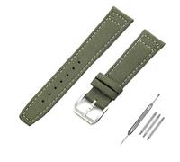 Decorations 22mm Nylon Canvas Watchband for PILOT PORTOFINO Fabric Watch Strap Folding Buckle Leather Belt Beautiful
