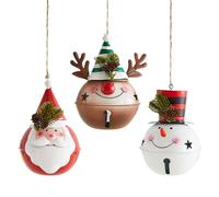 Decorations, Cute Winter Scene Statues, Adorable Santa Snowman Deer Accessories, Window Glass Ornamentation, Vehicle Automobile Mirror Accessory, Ideal for Centerpiece