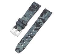 Decorations CXYWBD Curved No Gap Rubber Strap For Watch Replacement Band Men Women 20mm Watchbands silver buckle gold buckle rose buckle black buckle Beautiful