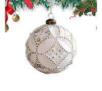 Décorations De Noël Incassables - Boule De Noël Festive 8 cm, Ornements Suspendus Pour Intérieur Et Extérieur | Décoration Arbre, Fenêtre, Jardin, Porche, Table, Guirlande