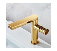 Decorations European Light Luxury Full Copper Gold Hot and Cold Basin Faucet Washbasin Rotating Gold Basin Tap, Faucets for Bathroom Sinks Beautiful