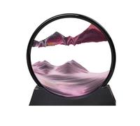 Decorations For Living Room, Sand Art Hourglass for Desk - Stress Relief Gift for Her/Him, Teachers, Colleagues Crystal Flow Decor(12INCH)