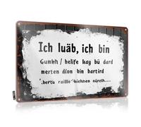Decorations For Room Ideas Matal Sign - Love, Life, And Humility: A Germanic Reflection On Existence Cool Metal Wall Art Ready To Hang For Saloon(30X40CM)