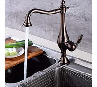 Decorations Orb/Black Kitchen Faucet Blackened Kitchen Sink Mixer Tap Orb Oil Brushed Black Crane Faucet Sink Mixer Tap with Aerator Bathroom 360 Swivel Deck Mounted,Orb Beautiful