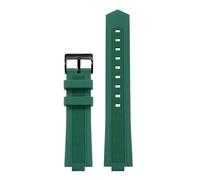 Decorations Sangle de montre en caoutchouc pour Silicone Black Butterfly Warrior Style Beautiful