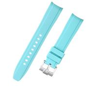 Decorations Waterproof Silicone Watch Band for Le Locle 1853 T410 Couturier Carson - Unisex with Stainless Steel Buckle Beautiful