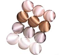 Decorative 12pcs Glossy Velvet Ornaments with 3 15 Inch Diameter Balls for Holiday Season Tree and Home Use (Four-color System)