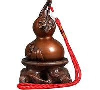 Decorative Accessories Ornaments Feng Shui Hanging Copper Calabash Gourd Ornament Wealth Good Luck Fortune Home Decor Feng Shui Decoration