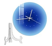 Decorative Acrylic Hour Reader - Color Fade Time Face, Artistic Timer | Quiet Sweep Wall Mount, Modern Style Alert Circle, Dining Spaces, Living Interiors For Visual Appeal, Ambient Detail, Daily