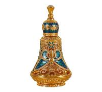 Decorative Alloys Container with Arabic Inscription and Leak-Proof Cap Ideal for Travel Use Decorative Alloys Container with Arabic Inscription and Leak-Proof Cap Ideal for Travel Use