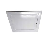 Decorative Aluminum Access Panel，Wall Ceiling Access Door for Drywall，White Opening Flap Cover Plate Easy Install Inspection Door Hatch for Plumbing Repair，Commercial(22x40in/56x102cm)