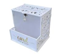 ＡＷＨＡＯ Decorative And Transparent Box, Ideal for Receiving Keepsakes at A Shower, A Wedding Reception, Etc.