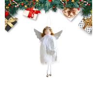 Decorative Angel | Christmas Decorations - Soft Doll Pendant with Bell for Indoor Outdoor Christmas Tree Doors Walls Garden