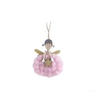 Decorative Angel Christmas Hanging Ornaments Made of Fabric for Tree and Home Decoration, Bringing Seasonal Elegance to Holiday Setups