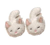 Decorative Animal Hair Clips with Soft Plush Texture, Side Barrette Pair for Everyday Styling and Photo Ready Looks Animal Barrettes Plush Side Hair Clips Decorative Accessories Barrettes