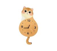 Decorative - Animated Cat Tail Movement, Silent Digital Timer, Battery Operated Timepiece Display Unit | Home Living Room Sleeping Area Culinary Bath Learning Center Work