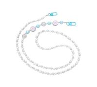 Decorative Anti-lost Phone Strap Beaded Chain Strap Beaded Texture Key Wallet Card Cell Phone Accessories Phone Strap, フリーサイズ