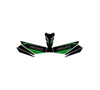 Decorative Anti-Slip mat Motorcycle Body Fairing Sticker Fuel Tank Pad Throttle Knee Pad Grip Sticker Protector for K&awasaki for Z400 400(Style 3)
