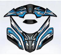 Decorative Anti-Slip mat Motorcycle Body Fairing Stickers Fuel Tank Pads Throttle Knee Pads Grip Stickers Protectors for PCX 160 PCX160(Style 19)