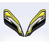 Decorative Anti-Slip mat Motorcycle Body Fairing Stickers Fuel Tank Pads Throttle Knee Pads Grip Stickers Protectors for PCX 160 PCX160(Style 3)