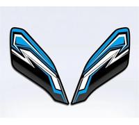 Decorative Anti-Slip mat Motorcycle Body Fairing Stickers Fuel Tank Pads Throttle Knee Pads Grip Stickers Protectors for PCX 160 PCX160(Style 5)