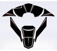 Decorative Anti-Slip mat Motorcycle Body Fairing Stickers Fuel Tank Pads Throttle Knee Pads Grip Stickers Protectors for PCX 160 PCX160(Style 14)