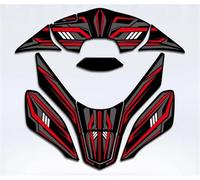 Decorative Anti-Slip mat Motorcycle Body Fairing Stickers Fuel Tank Pads Throttle Knee Pads Grip Stickers Protectors for PCX 160 PCX160(Style 22)