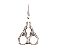 Decorative Antique Engraved Stainless Steel Scissors Multifunction Tool for Precise Thread Cutting and Artistic Display Portable Stainless Steel Thread Clippers
