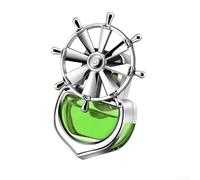 Decorative Aromatherapy Car Air Freshener Air Vent Diffuser with Multiple Scents for a Refreshing Ride (Green)