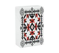 Decorative Art Cigarette Case Stylish Lightweight Pocket Holder Case for Smoke Waterproof Cigarette Dispenser Cigarettes Accessories for Outdoor Camping Hiking
