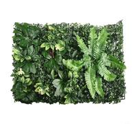 Decorative Artificial Green Grass Lawn Square Panel For Indoor Wall Decoration In Home, Hotel, And Cafe Environments(#2)