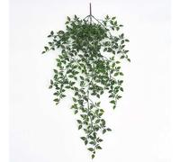 Decorative Artificial Hanging Potted Plant with Trailing Green Leaves, 85CM Size, Crafted from Plastic for Indoor and Outdoor Home or Office Decoration