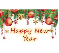 Decorative Backdrop Cloth Christmas New Year Background Design Backdrop Curtain Cloth Hanging on Wall for Indian Traditional Festival Background Pooja Decoration Home Decor(Size:96"X60")(Multicolour)