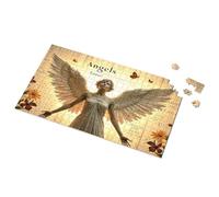 Decorative Bar Signs Angelic Wings And Whispers: A Serene Vision Picture Puzzle Funny Street Signs Man Cave Decorations(500PCS)