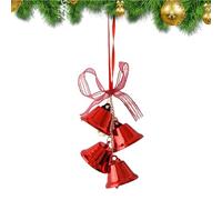 Decorative Bells for Decoration - Christmas Decorations with Bells | Home Decoration Bell with Bow - for Wedding Party Door Home Farm & Tree