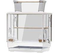 Decorative Bird Cages for Home Decor, Medium-Sized Transparent Cage, Eco-Friendly Material, Ideal for Budgerigars, Versatile Design