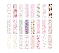 Decorative Bookmarks 100pcs Paper Bookmarks, Fiction Textbook Decorative Cards for Book