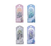 Decorative Bookmarks 40pcs Bookmarks Dream Series Reading Marker Card for Book