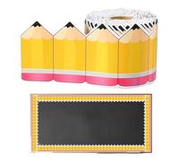 Decorative Border for the Classroom, Pretty and Long Lasting Decoration, Decorative Board for Office Home Indoor Outdoor Configuration Family Teachers Students