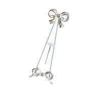 Decorative Bows Accent Metal Books Stand Retro Styles Shelf for Organizing Documents Supplies Iron Construction File Holders Organizers