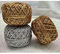 Decorative Braided Metallic Rope Cord String Glitter Wrap 2mm - ANY LENGTH - Sold by the Metre (Gold)