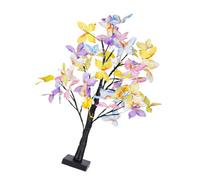 Decorative Branch Lamp 24 LEDs 60cm USB Battery Powered with Butterfly Accents for Entry Table Celebration Decor Butterfly Branch Lamp Lighted Tree Indoor Centerpiece Decor Usb Battery Wedding Display