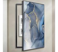 Decorative Breaker Box Cover,Hide Wall Mounted Electrical Panel Cover,Electrical Panel For Hiding Fuse/Meter Boxes,Meter Switchs Boxs,Wall Art Decor For Living Room,Office(R,60cm*100cm(23.6*39.3IN))