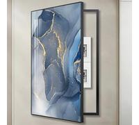 Decorative Breaker Box Cover,Hide Wall Mounted Electrical Panel Cover,Electrical Panel For Hiding Fuse/Meter Boxes,Meter Switchs Boxs,Wall Art Decor For Living Room,Office(L,60cm*100cm(23.6*39.3IN))